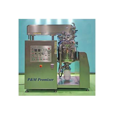 China Best Selling Viscous Liquid Euro Type High Quality Stainless Steel Cosmetic Mixing Homogenizer Promixer 150L Making Equipment for sale