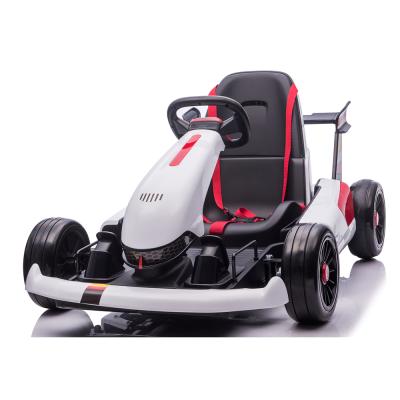 China Ride On Electric Toy 2022 New Cool Design Kid Go Kart Car With Remote Controller EVA Tires Kids Ride On Car for sale