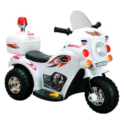 China Ride On Toy Cheap Price Child Electric Motor Tricycle Motorcycle With Box Light Rear Ride On Car For Kids for sale