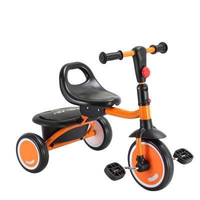 China Hot Selling Cheap Child Tricycle With Foldable Handlebar Rear Basket 66*40*50cm for sale