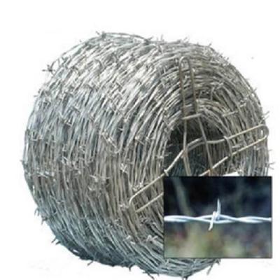 China Sell High-quality Good Price Strong Reinforced 2 Strand 4 Point Galvanised Steel Barbed Drop Wire For Sale for sale