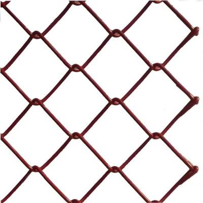 China Wholesale Chain Link Wire Mesh Security Garden Metal Fences High Strength Chain Link Fence for sale