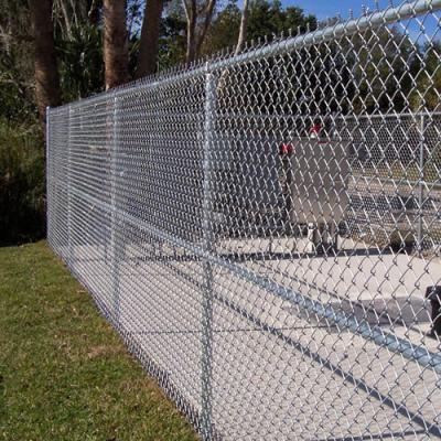 China 1.5m X 15m Per Roll PVC Coated Chain Link Wire Fence for sale