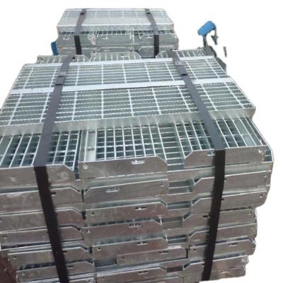 China Hot Dip Galvanized 6mm 8mm 10mm Heavy Duty galvanized gi platform deck steel grating plate for sale