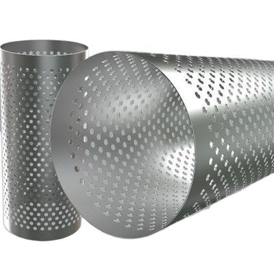 China Round Hole Decorative Aluminum Perforated Metal Mesh For Cladding Of Building for sale