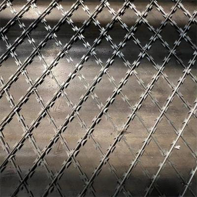 China Wholesale Stainless Steel Fencing Farm Price Galvanized Razor Wilded Razor Wire Barbed Mesh for Sale for sale