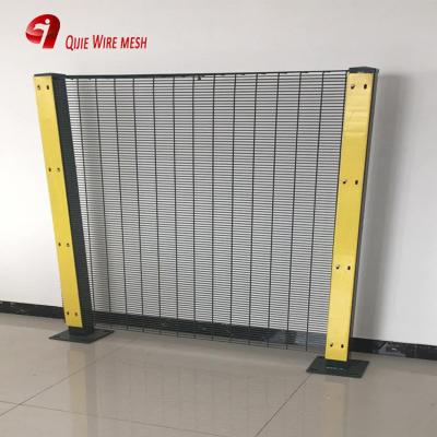 China Garden Yard Security 358MF Wire Mesh Fence Panels Galvanized Metal 3 Meter Height Anti Climb Fence for sale