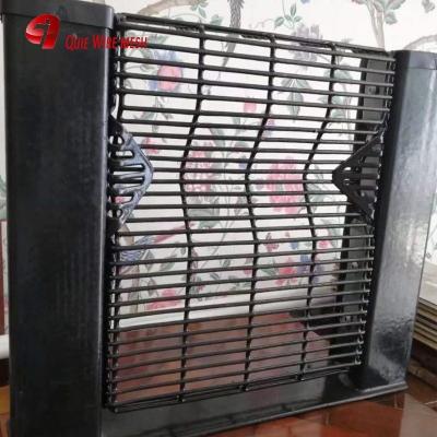 China High Security Galvanized and Electrostatic Polyester Powder Coated Fence for Garden for sale