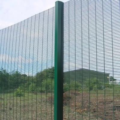 China Factory Supply high security clear view 358 anti climb fence clear view fence anti climb temporary anti climb fence for sale