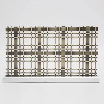 China Stainless Steel Radiator Cover Mesh with Decorative Glass Art and Laminated Glass LED Net for sale