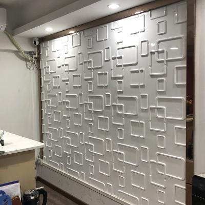 China Modern Low Price High Standard Eco-Friendly Brick Circles Decorative Wall Interior 3D Panels for sale