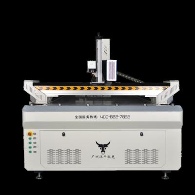 China Guangzhou Hanniu 1300*2500 Large Format Fiber Laser Marking Machine 1325 Max Fiber Source Steel Mark Mental SS Marking Machine for sale