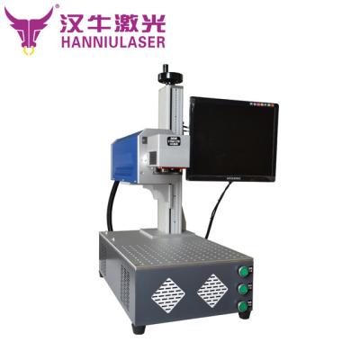 China Hanniu 30w leather laser engraving wood/leather/plastic marker CO2 engraving laser marking machines for sale