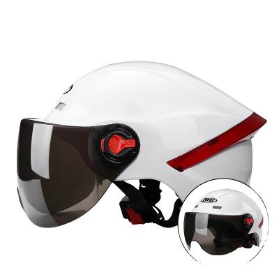 China 2022 Adjustable ABS Electric Bike Motorcycle Safety Helmet City Style High Quality for sale