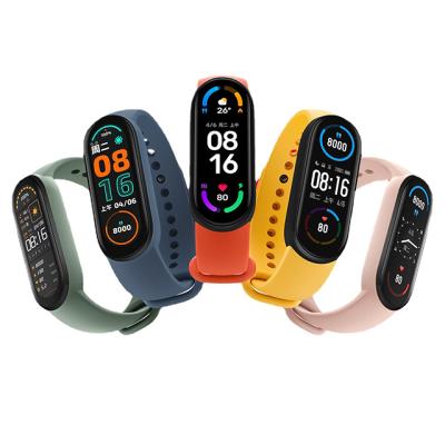 China Wholesale Touch Screen Xiaomi MI Band 6 1.56 Inch Heart Rate Blood Oxygen Fitness Tracker Xiaomi MI Band 6 Bracelet Global Version for sale