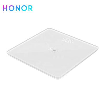 China tempered glass surface & ABS Lower Honor Scale 2 Portable Digital LED Display Bathroom Weight Body Fat Scale for sale