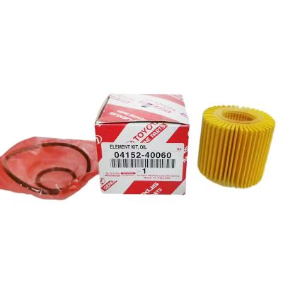 China Hydraulic filter paper china car engine oil filter manufacturers 04152-40060 for car for sale