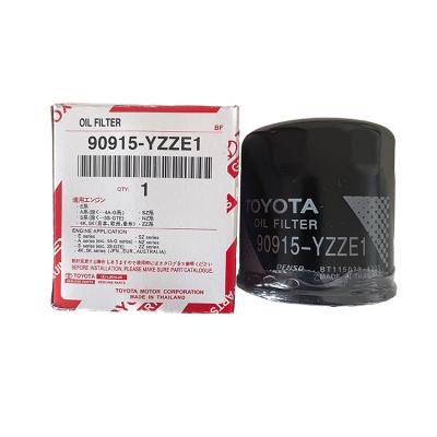 China Wholesale nissan car engine high performance manufacture cheap car oil filter filter paper 90915-YZZE1 90915-YZZJ1 for toyota for sale