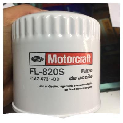 China Filter Paper Made In China Engine Parts Spin-On Engine Oil Filter FL-820S FL-820-S Fits USA Car for sale