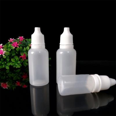 China Free Sample Plastic Medicine Liquid Squeeze Dropper Bottles With Tamper Evident Cap for sale