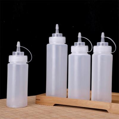 China Wholesale Plastic Sauce / Ketchup Sauce 120ml Cold Dispense Squeeze Bottle for sale