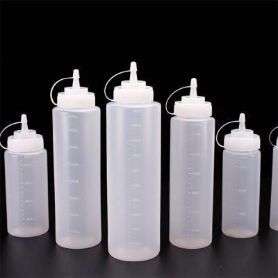 China Wholesale Empty Cheap Soft Plastic Sauce / Ketchup Squeeze Bottles for sale