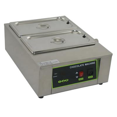 China Digital YX-D2002-2 Stainless Steel Crucible 2 Small Chocolate Melting Machine for sale