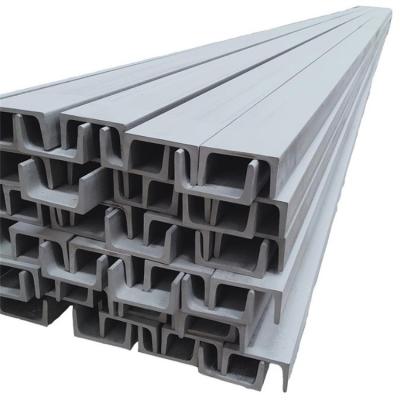 China Support System Carbon 41m C Channel Price 6mm Hot Rolled Galvanized Steel U Channels For Sale for sale