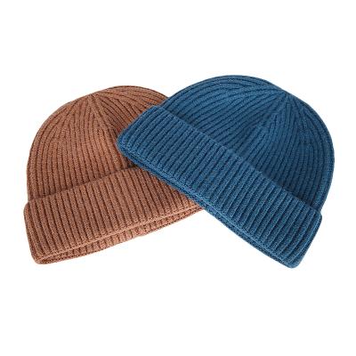 China Logo Custom Factory Hat Fisherman COMMON COMMON Beanie Winter Knitting Hats for sale