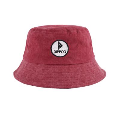 China Wholesale Custom Striped Hats Striped Bucket Hat Fisherman Logo Printing Or Embroidery for sale