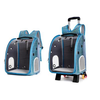 China Waterproof Puppy and Kitty Carry On Pet Carrier Airline Approved for sale