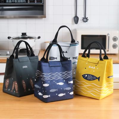 China Waterproof Lunch Bag Insulated Wide Open Thermal Bag Lunch Tote Bag for sale