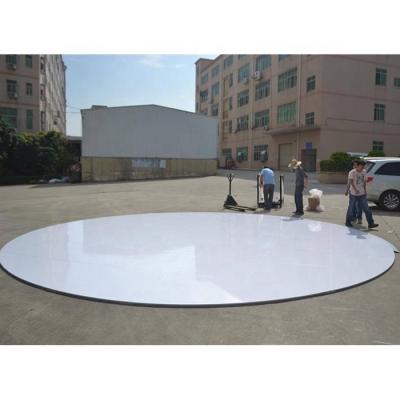 China aluminum portable round white dance floor craigslist / used marley dance floor for sale for sale