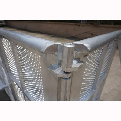 China Aluminum Alloy 6061-T6 Concert Crowd Barrier Aluminum Crash Barrier for sale