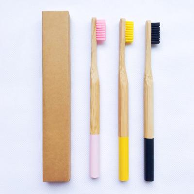 China Disposable Reusable Disposable Bamboo Toothbrush Hotels Independent Waterproof Packaging (Free Sample) for sale