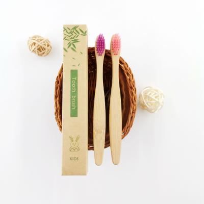 China CE certification pollution free adult eco-friendly natural child disposable wholesale customized bamboo toothbrush for sale