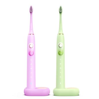 China Rechargeable Electric Toothbrush Rotating 5 Modes Rechargeable Cleaning Head IPX7 Sonic Electric Toothbrush Electric Toothbrush for sale