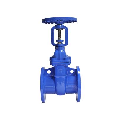 China General Cast Iron Wafer Style Gate Valve Electric Rising Malleable Copper Core Gate Valve Trigger Gate Valve Wafer Style Electric Ductile Valve for sale