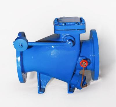 China BIAOYI General Factory HH44X HH44Z Micro Resistance Direct Manufacturing Slow Close Check Valve DN150 Prevent Medium Backflow for sale