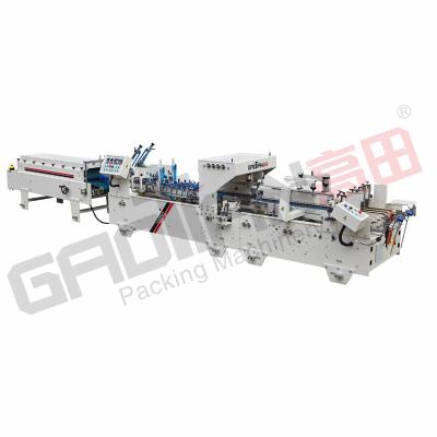 China GAOTIAN food brand YZHH800 automatic hard cover folder machine/automatic medicine box making machine for sale