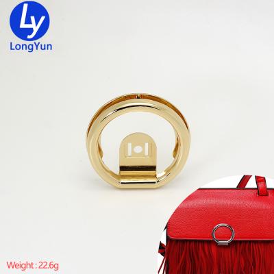 China Decorative Metal Round Metal Round Lock Metal Bag Locks For Purses / Handbags for sale