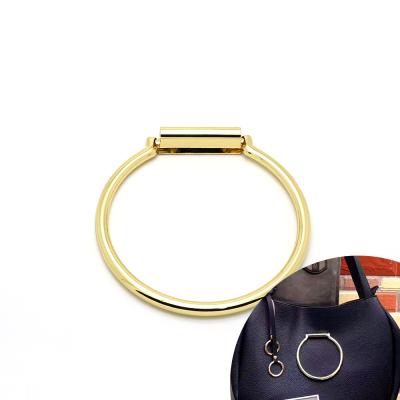 China Metal Circle Hanger Bag Round Shape Clutch Metal Handle Fast Delivery Factory Price for sale