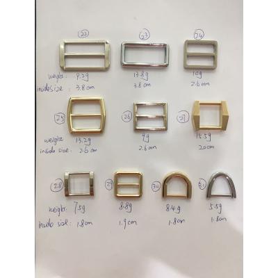 China Factory Supply Metal Buckle For Handbag Buckle For Strap Purse Hardware With Cheap Price In Overstock for sale