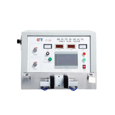 China Multifunctional ZEGO ZG - Manufacturer CT201 Supplier Single Double Power Cord Tester Machine Tool for sale