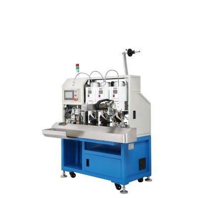 China H05VV-F 0.75/1.0/1.5*3C ZEGO ZG-CT330 NC Standard Three-core Short Long Wire Stripping Riveting Automatic Stripping Machine for sale