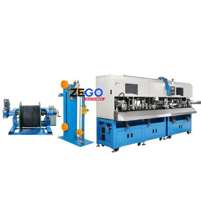 China H05VV-F 0.75/1.0/1.5*3C ZEGO CT-510X High Precision 2 Pin 3pin Switch Socket Fully Automatic Electrical Plug Making Machine Plug Making Machine for sale