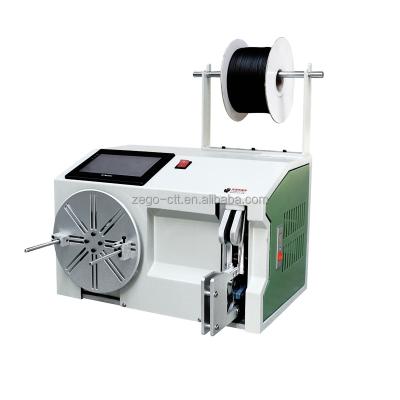 China 8-30mm ZEGO Machinery ZG-SB 830 Semi-automatic Wire Spot Harness Tape Winding/Binding/Tying Machine for sale