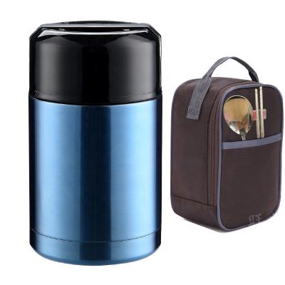 China Amazon Top Sale BPA Free PORTABLE Double Wall Stainless Steel Vacuum Insulated Thermos Food Warmer Food Flask for sale