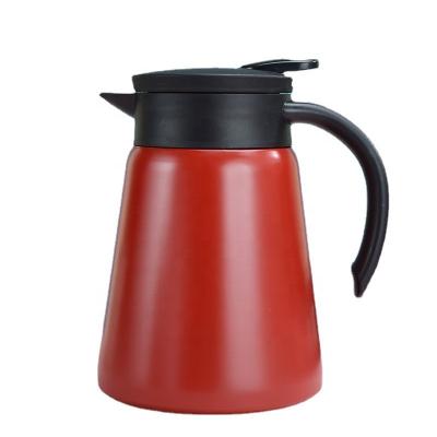 China Amazon Low MOQ Sustainable Success Insulated Double Wall Coffee Carafe 304 Stainless Steel Thermos Coffee Pot for sale