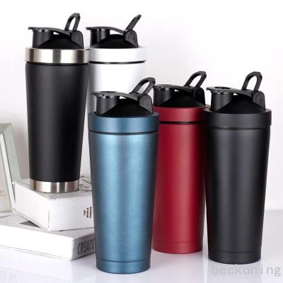 China Minimalist Bpa Free Bottle Mug Thermo Cool Water Gym With New Lid Stainless Steel Protein Shaker Bottle for sale